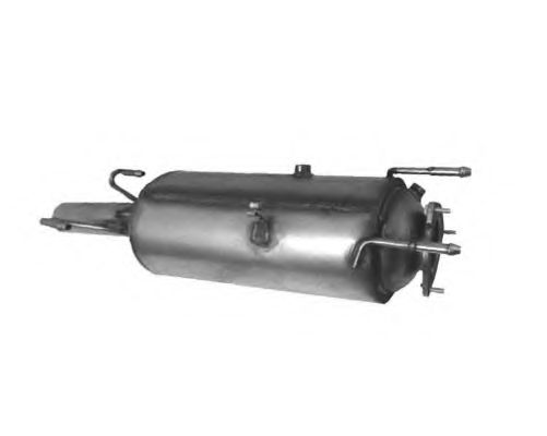 Сажевый / частичный фильтр, система выхлопа ОГ ASSO 12.15010