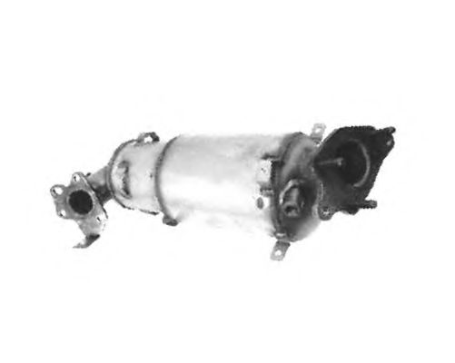 Сажевый / частичный фильтр, система выхлопа ОГ ASSO 15.15002