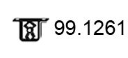 Кронштейн, система выпуска ОГ ASSO 99.1261