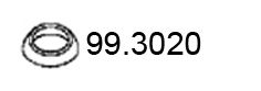 Уплотнительное кольцо, труба выхлопного газа ASSO 99.3020
