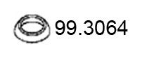 Уплотнительное кольцо, труба выхлопного газа ASSO 993064