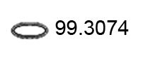 Уплотнительное кольцо, труба выхлопного газа ASSO 993074