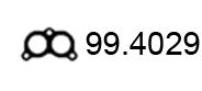Прокладка, труба выхлопного газа ASSO 99.4029