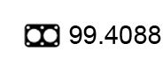 Прокладка, труба выхлопного газа ASSO 994088