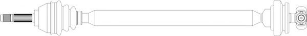Приводной вал GENERAL RICAMBI FI3021