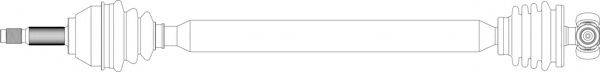 Приводной вал GENERAL RICAMBI FI3050