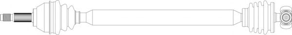 Приводной вал GENERAL RICAMBI FI3350