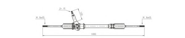 Рулевой механизм GENERAL RICAMBI MA4001