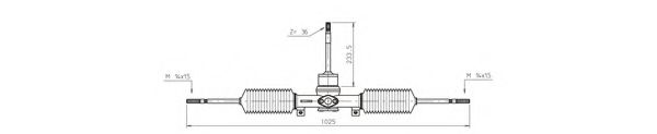 Рулевой механизм GENERAL RICAMBI PO4002