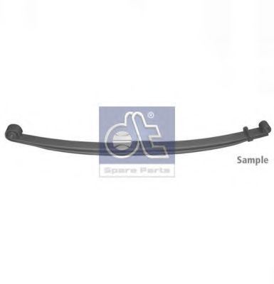 Многолистовая рессора DT 611000