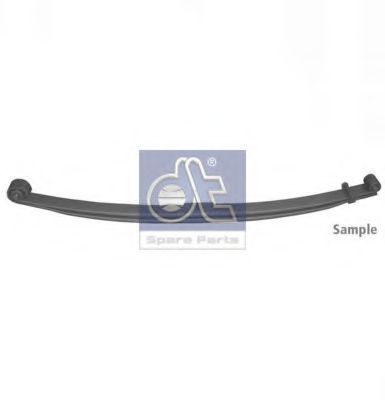 Многолистовая рессора DT 611043