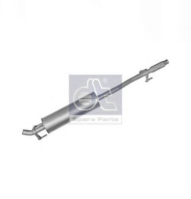 Средний / конечный глушитель ОГ DT 11.26015