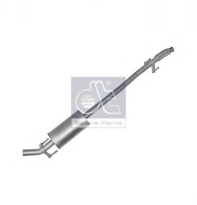 Средний / конечный глушитель ОГ DT 11.26020