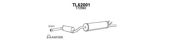 Система выпуска ОГ VENEPORTE 620002