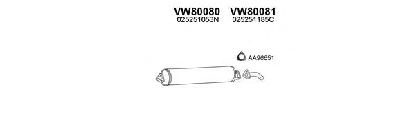 Система выпуска ОГ VENEPORTE 800512