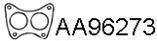 Прокладка, труба выхлопного газа VENEPORTE AA96273