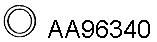 Прокладка, труба выхлопного газа KLARIUS 410561