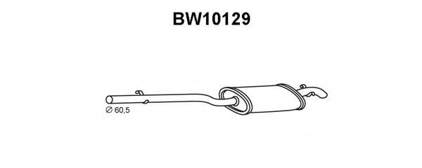 Глушитель выхлопных газов конечный VENEPORTE BW10129