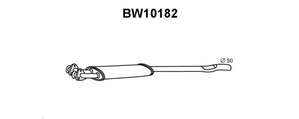 Предглушитель выхлопных газов VENEPORTE BW10182