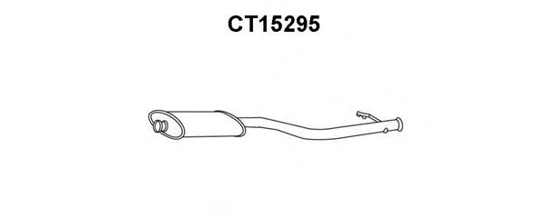 Предглушитель выхлопных газов VENEPORTE CT15295