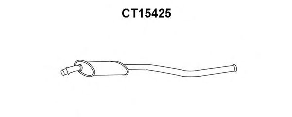 Предглушитель выхлопных газов VENEPORTE CT15425