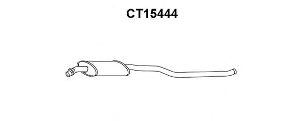 Предглушитель выхлопных газов VENEPORTE CT15444