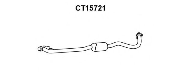 Предглушитель выхлопных газов VENEPORTE CT15721