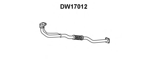 Труба выхлопного газа VENEPORTE DW17012