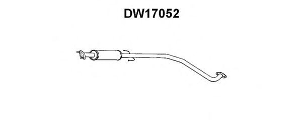 Предглушитель выхлопных газов VENEPORTE DW17052