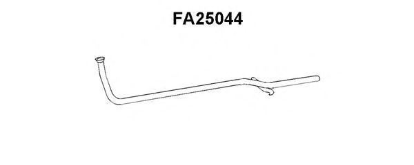 Труба выхлопного газа VENEPORTE FA25044