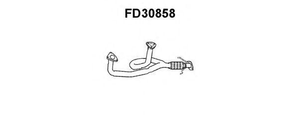 Труба выхлопного газа VENEPORTE FD30858