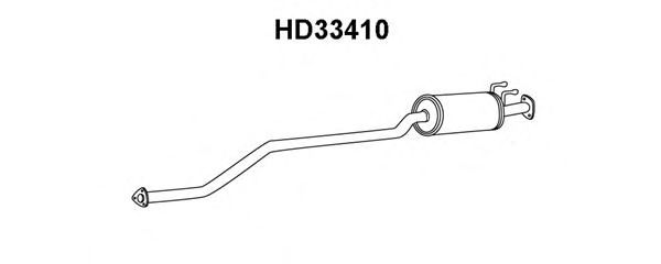 Предглушитель выхлопных газов VENEPORTE HD33410