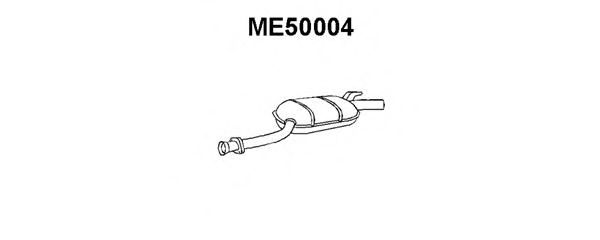 Средний глушитель выхлопных газов VENEPORTE ME50004
