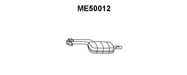 Предглушитель выхлопных газов VENEPORTE ME50012