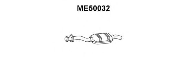 Средний глушитель выхлопных газов VENEPORTE ME50032