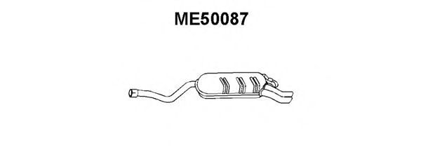 Глушитель выхлопных газов конечный VENEPORTE ME50087