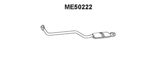 Предглушитель выхлопных газов VENEPORTE ME50222
