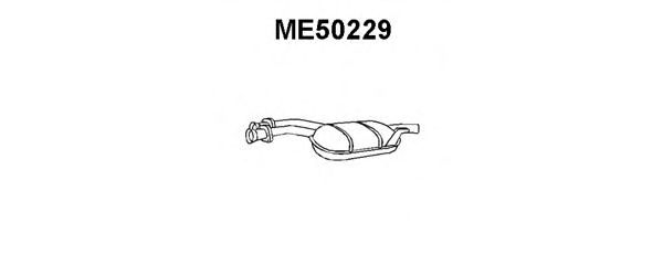 Средний глушитель выхлопных газов VENEPORTE ME50229
