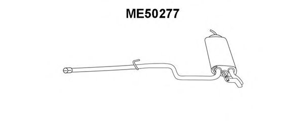 Глушитель выхлопных газов конечный VENEPORTE ME50277