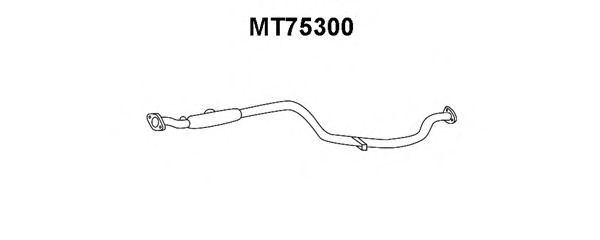 Средний глушитель выхлопных газов VENEPORTE MT75300