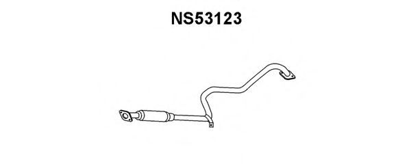 Средний глушитель выхлопных газов VENEPORTE NS53123