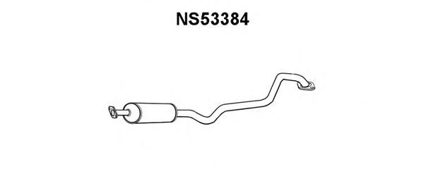 Предглушитель выхлопных газов VENEPORTE NS53384