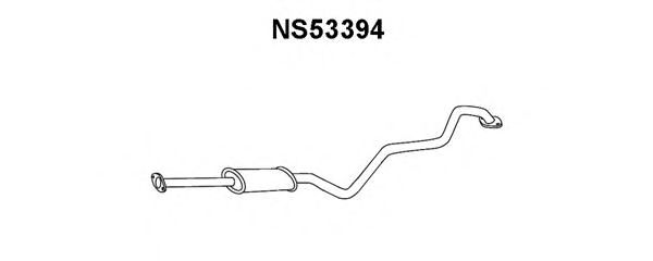 Предглушитель выхлопных газов VENEPORTE NS53394