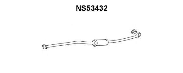 Предглушитель выхлопных газов VENEPORTE NS53432