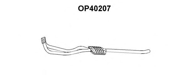Труба выхлопного газа WALKER 04979