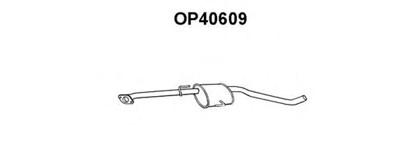 Предглушитель выхлопных газов VENEPORTE OP40609