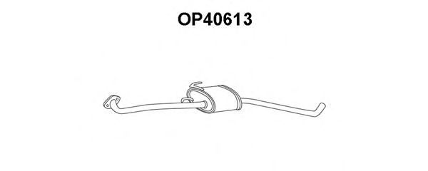 Предглушитель выхлопных газов VENEPORTE OP40613