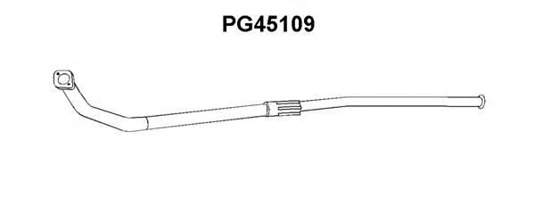 Труба выхлопного газа VENEPORTE PG45109