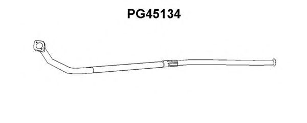 Труба выхлопного газа VENEPORTE PG45134