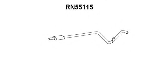 Предглушитель выхлопных газов VENEPORTE RN55115